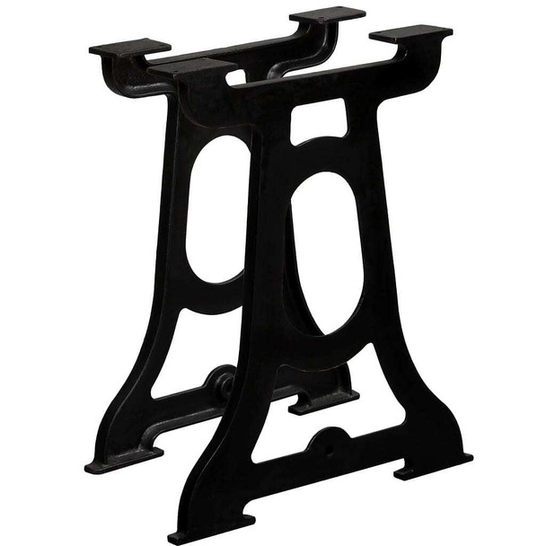 vidaXL Dining Table Legs 2 pcs Y-Frame Cast Iron