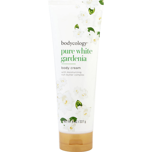 BODYCOLOGY PURE WHITE GARDENIA by Bodycology (WOMEN) - BODY CREAM 8 OZ