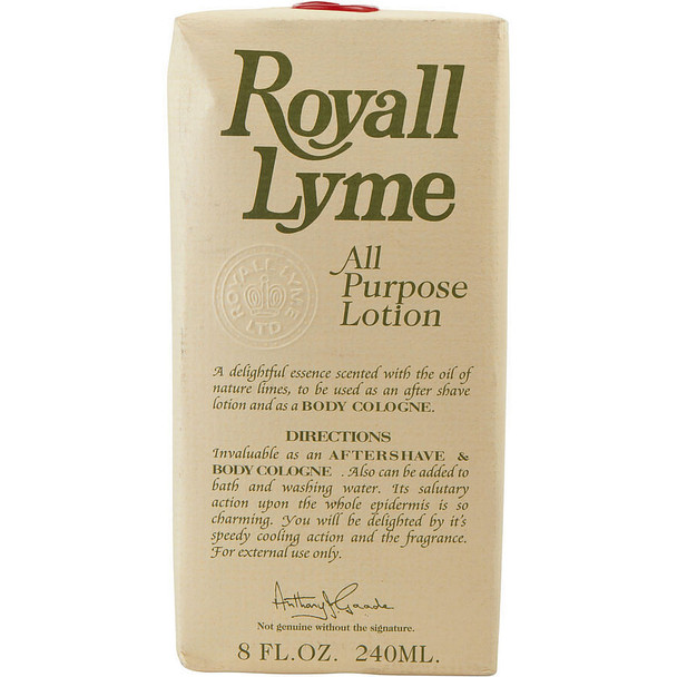 ROYALL LYME by Royall Fragrances (MEN) - AFTERSHAVE LOTION COLOGNE 8 OZ