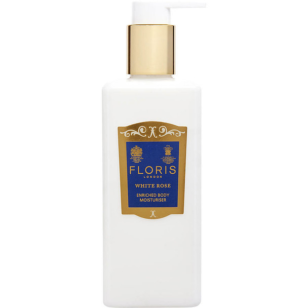 FLORIS WHITE ROSE by Floris (WOMEN) - BODY LOTION 8.4 OZ