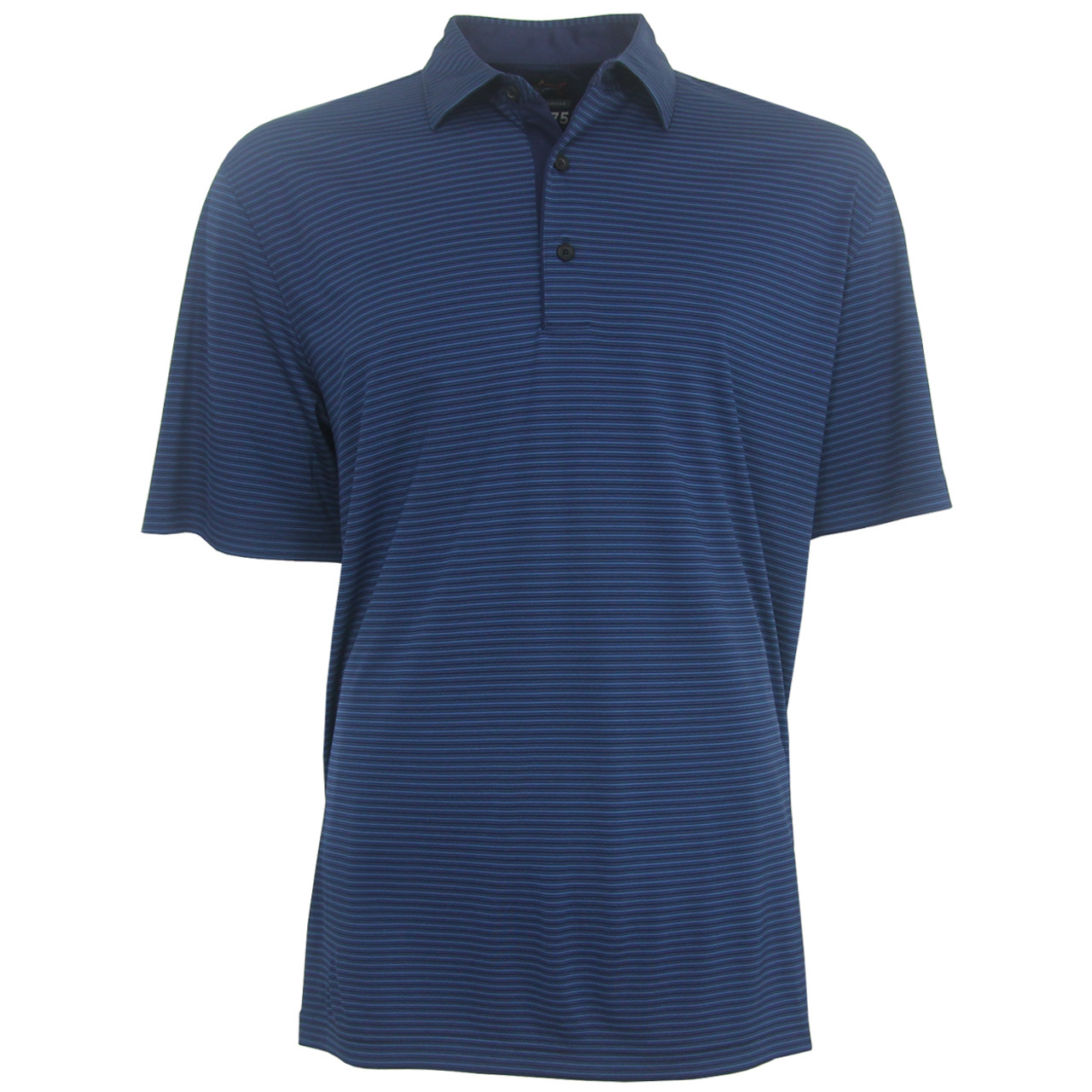 Greg Norman ML75 Tonal Striped Polo Golf Shirt **CLOSEOUT** - GolfEtail.com