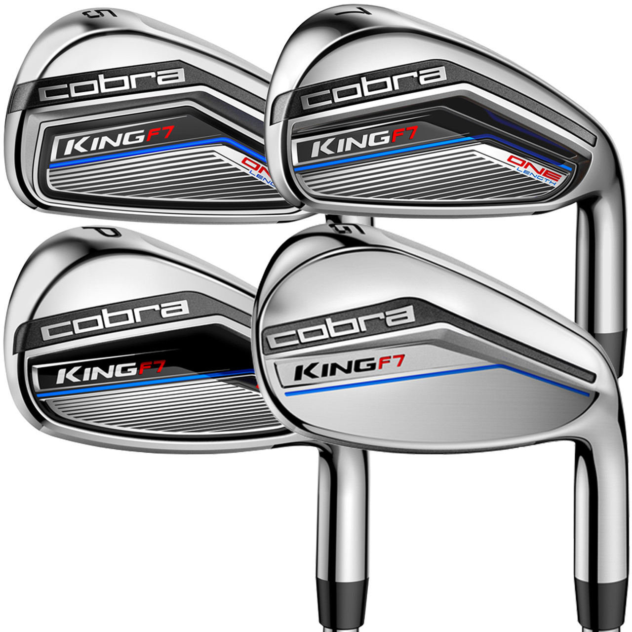 Cobra King F7 One Length Iron Set (4-PW 