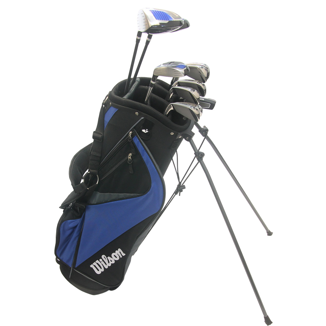 Wilson Tour Velocity Men's 14 Piece Complete Golf Set with Stand Bag