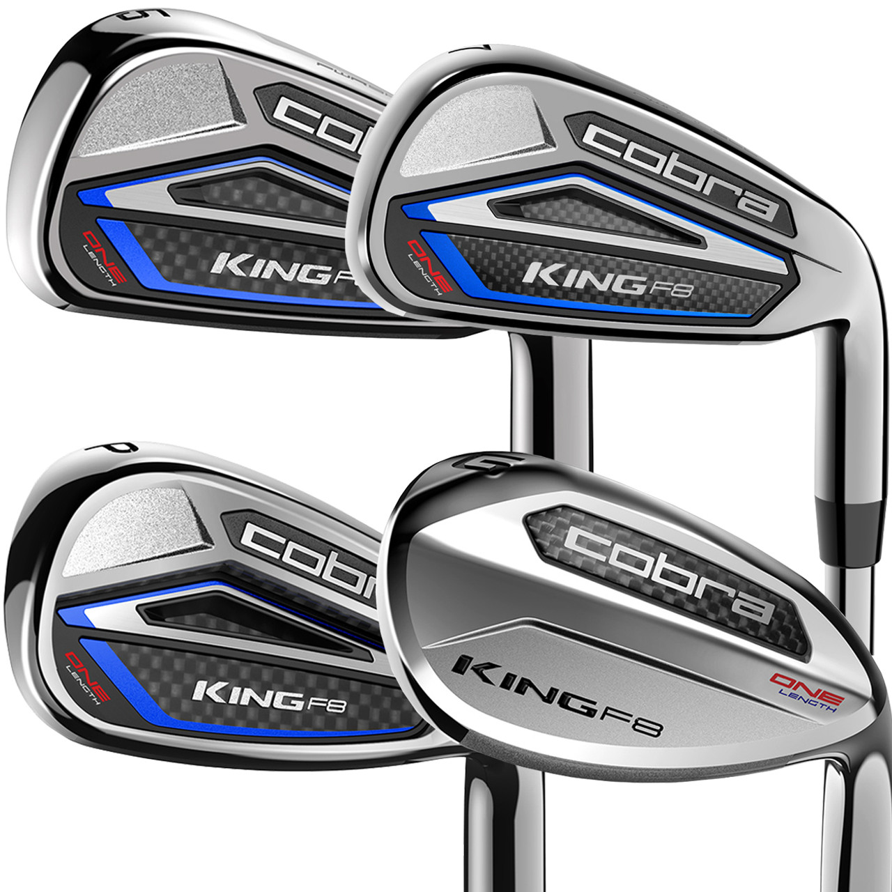 Cobra King F8 'One Length' Iron Set (5-GW)