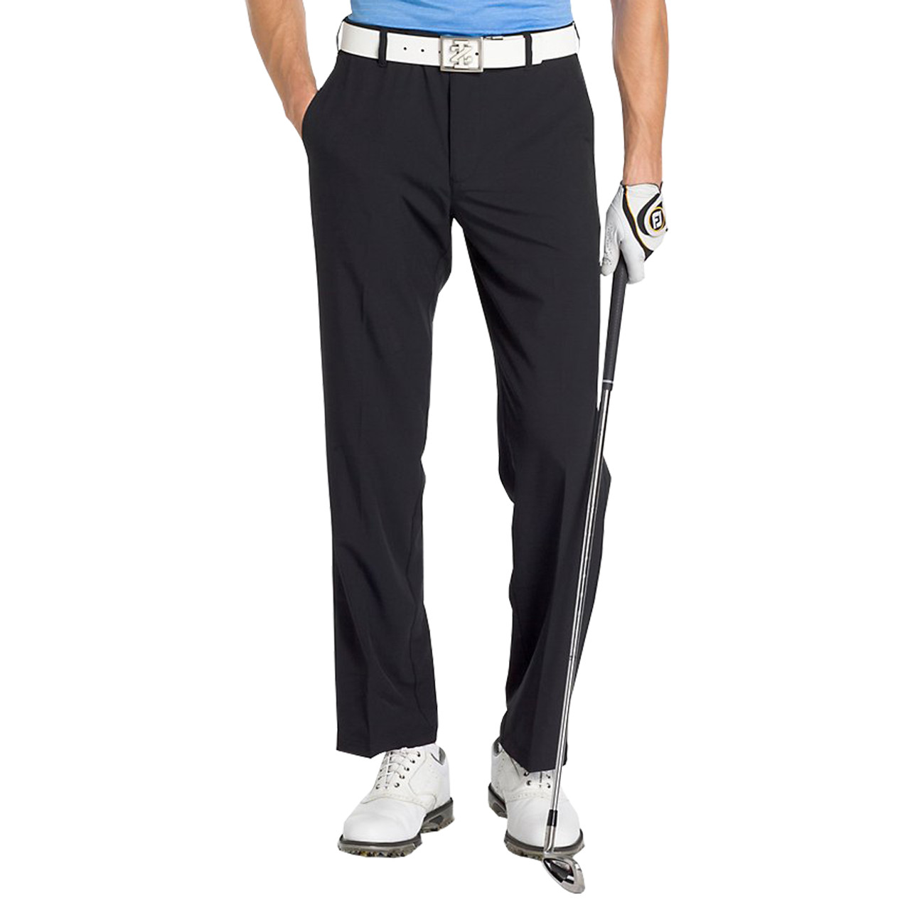 1PIU1UGUALE3 GOLF SOLOTEX TUCK PANTS Ⅵ GOLF SWINGFLEX SLIM FIT PANT KHAKI – IZOD