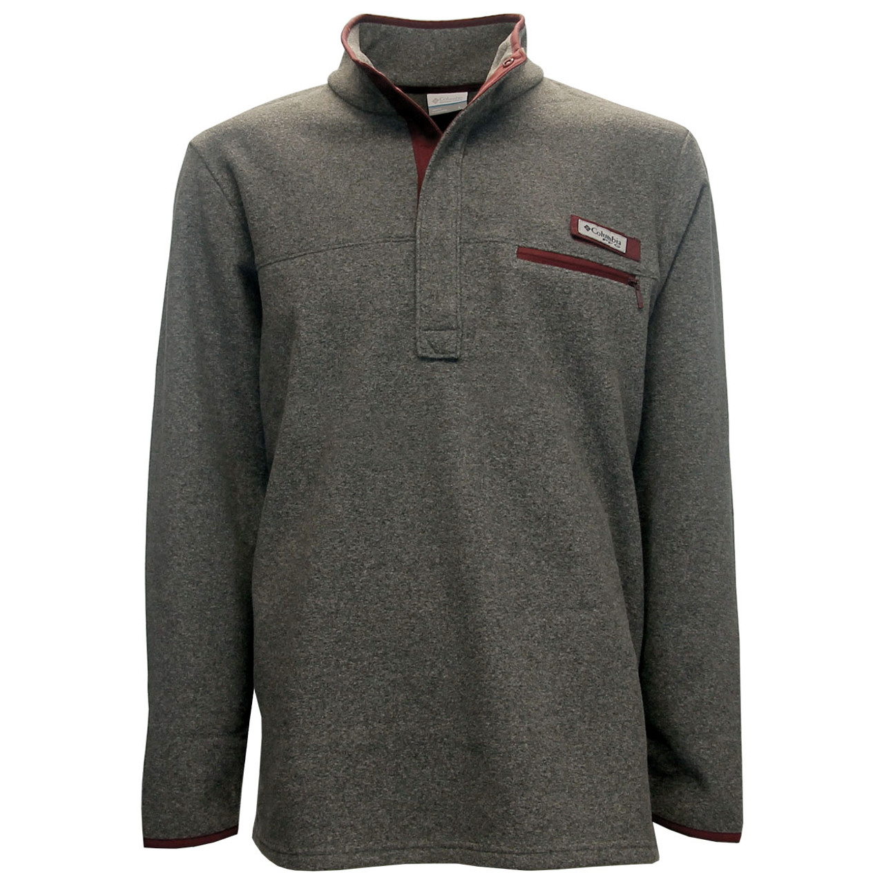 1 4 zip fleece pullover mens