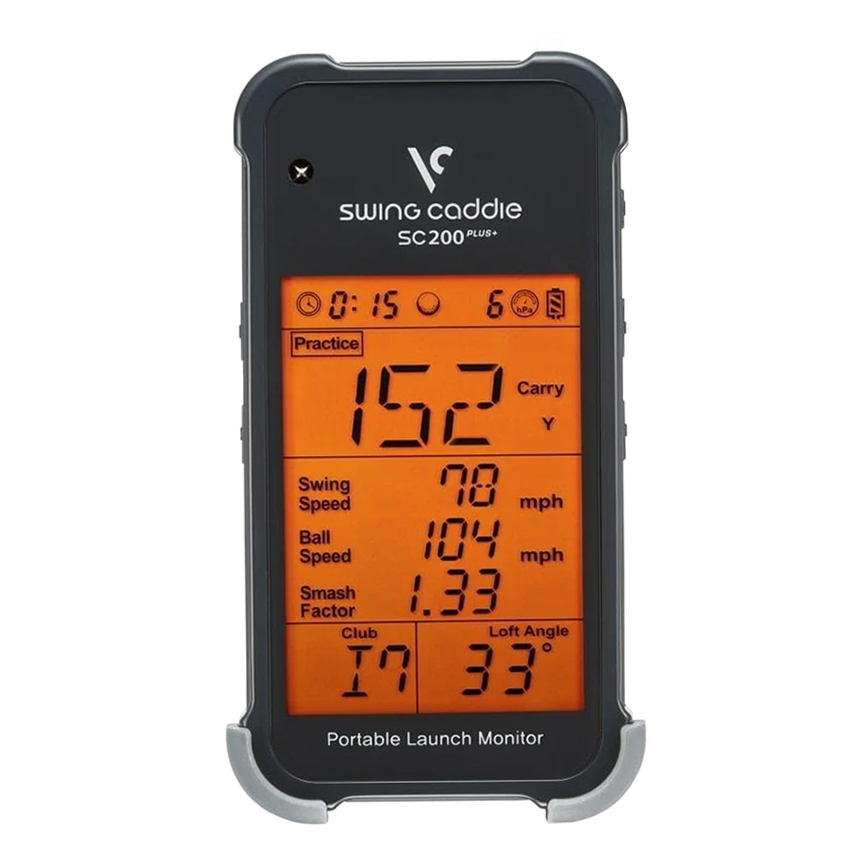 Swing Caddie SC200 ポータブル Launch Monitor Swing Caddie SC200 Plus Portable Launch Monitor by Voice Caddie