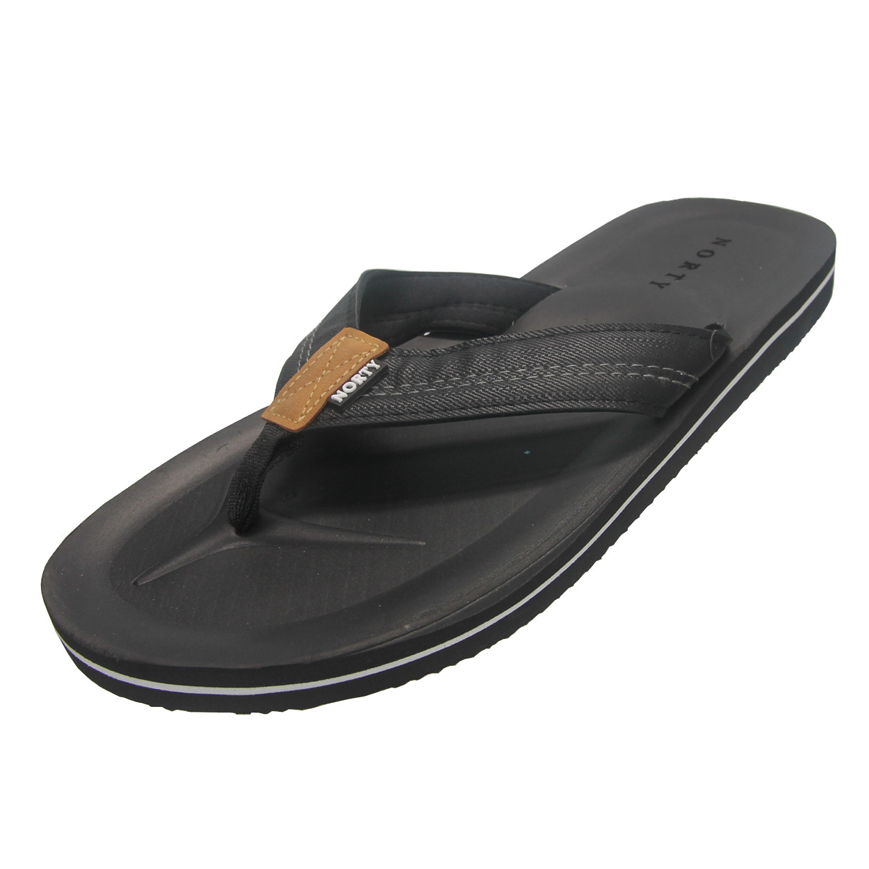 Norty Men's FlipFlop Thong Sandal
