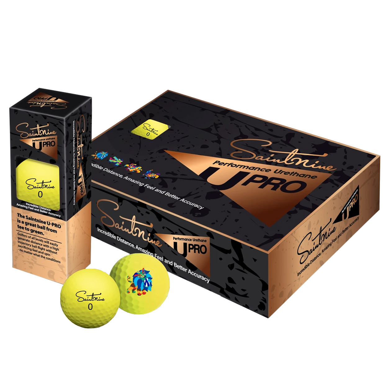 Saintnine UPro Performance Urethane Golf Balls (1 Dozen)