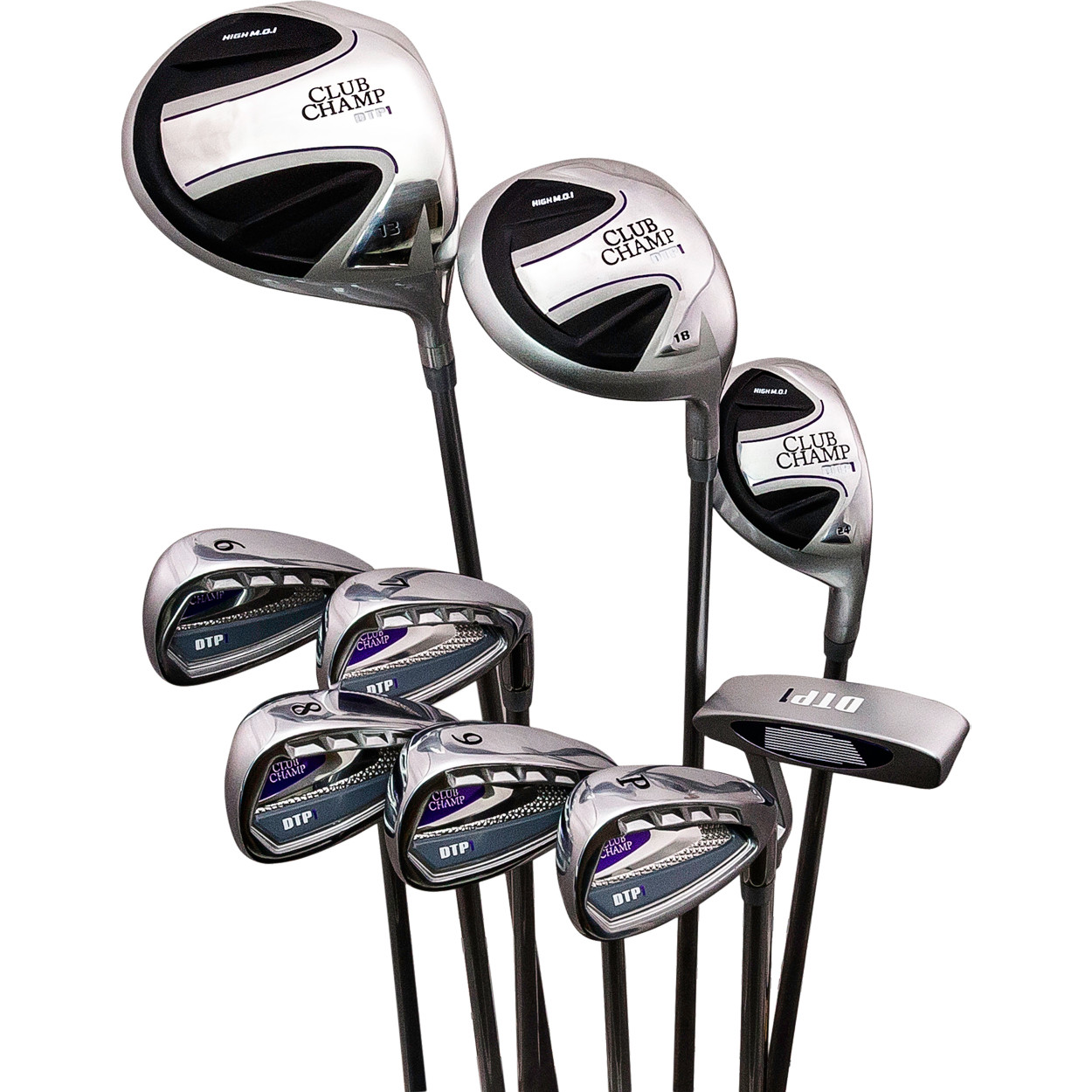 Club Champ Women's DTP1 9-Piece Golf Club Set - GolfEtail.com