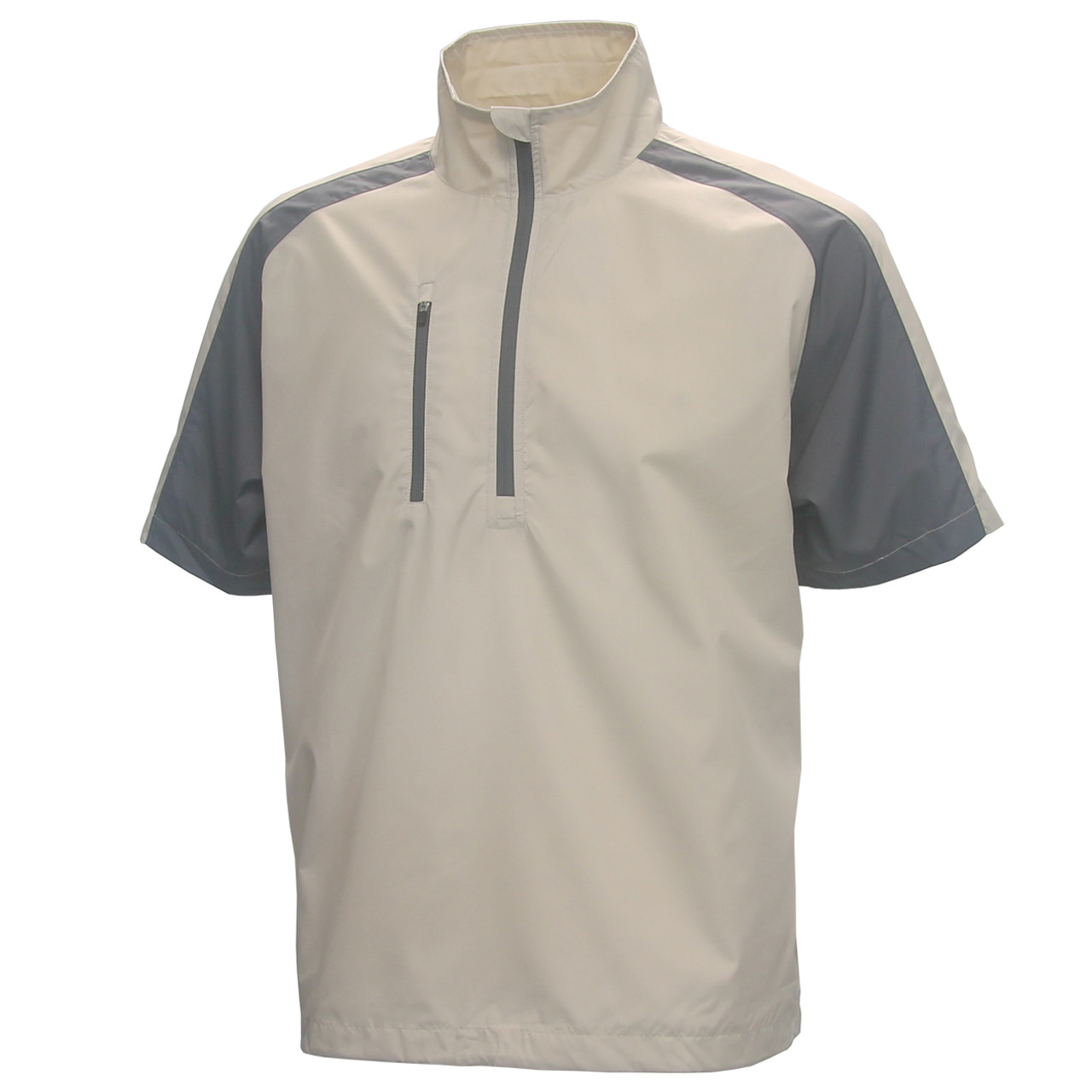 Forrester Men's 1/4-Zip Short Sleeve Golf Windshirt - GolfEtail.com
