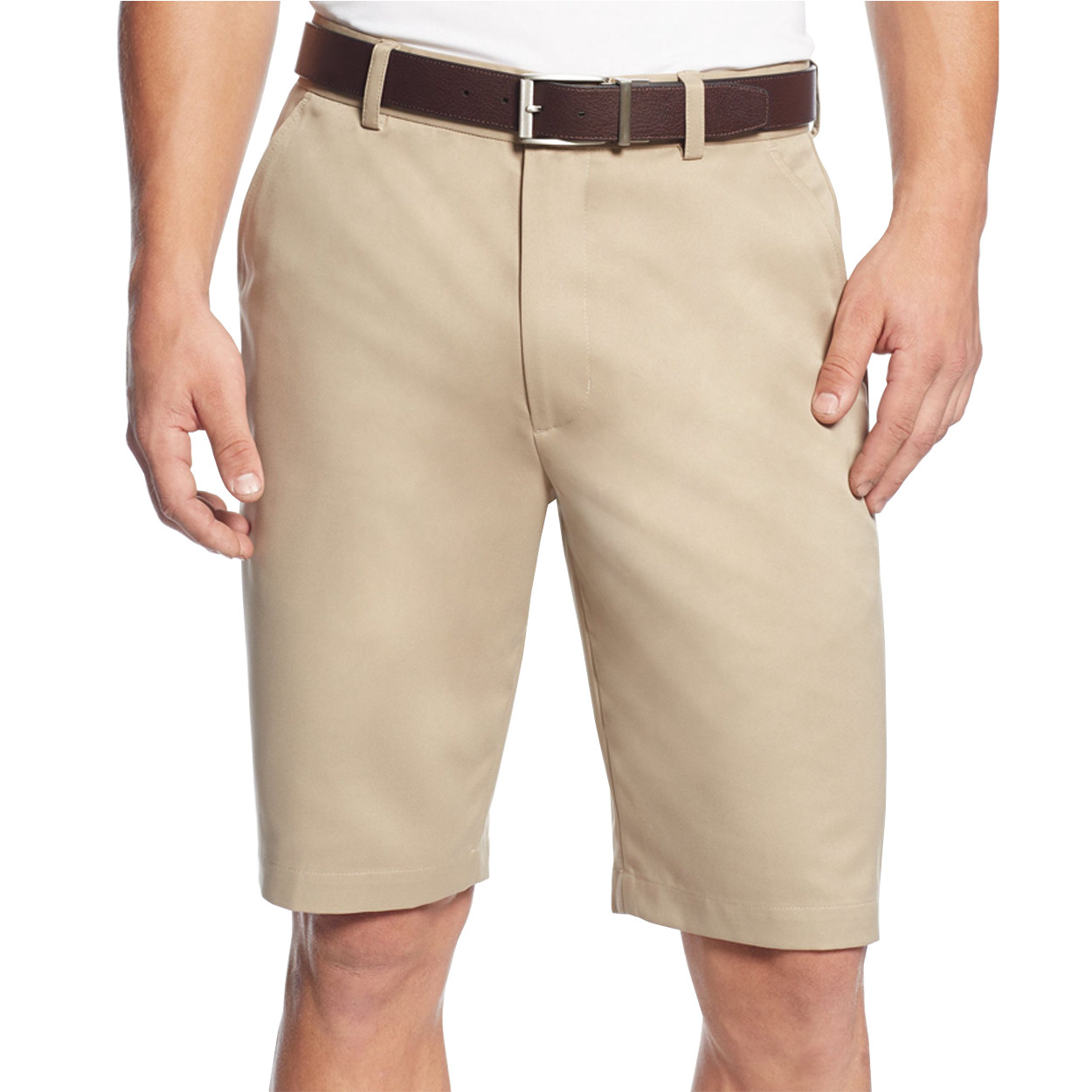 Greg Norman SIZE 32 MEN'S GREY Tech Performance Golf Chino Shorts Greg Norman SIZE 32 MEN'S GREY Tech Performance Golf Chino Shorts