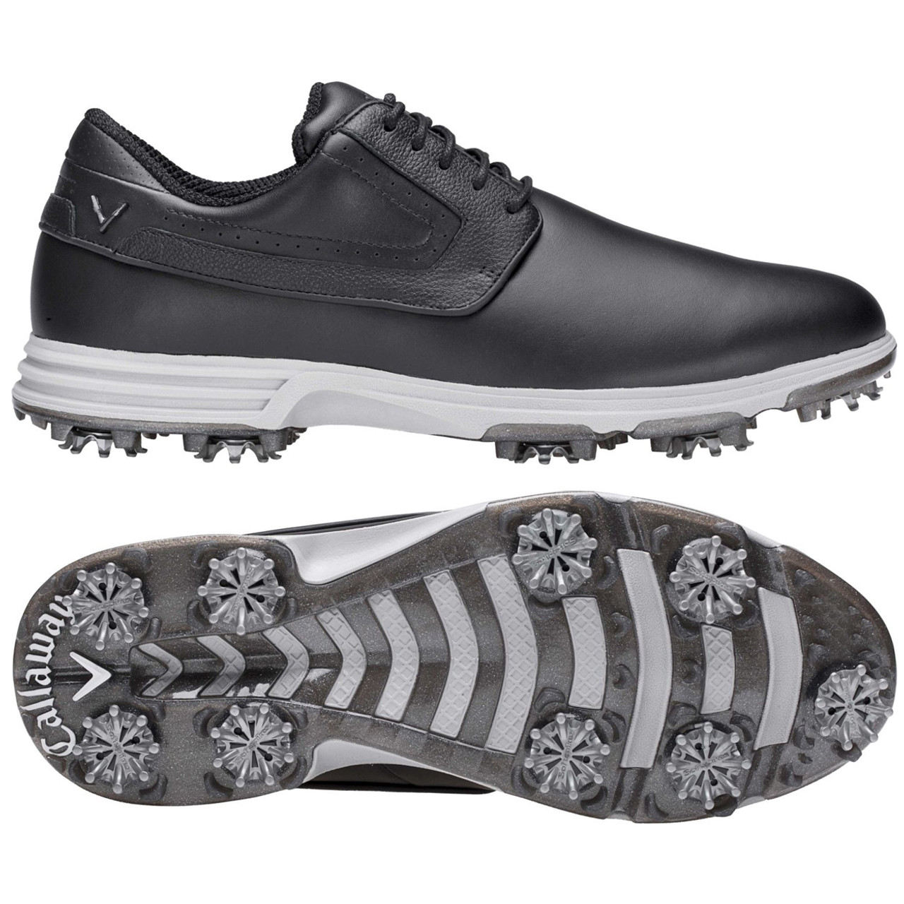 Callaway Lagrange 2.0 Men's Leather Spiked Golf Shoes - GolfEtail.com