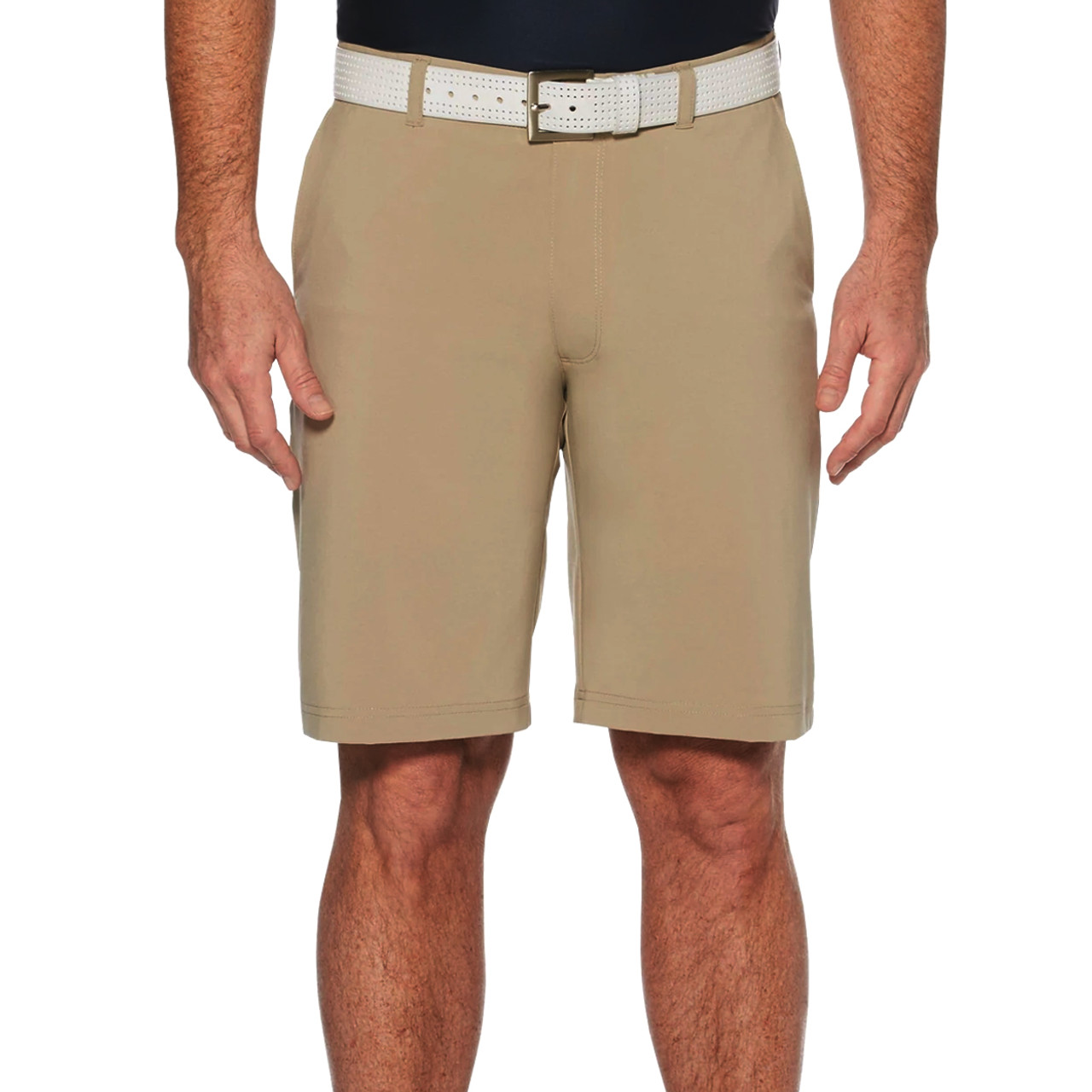 Jack Nicklaus Golf Men's Flat Front Solid Shorts - GolfEtail.com