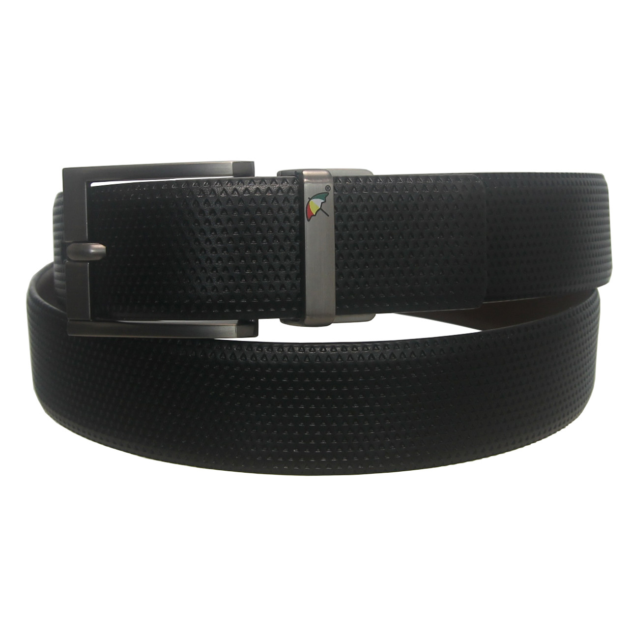 Arnold Palmer Reversible Leather Diamond Pattern Belt - GolfEtail.com