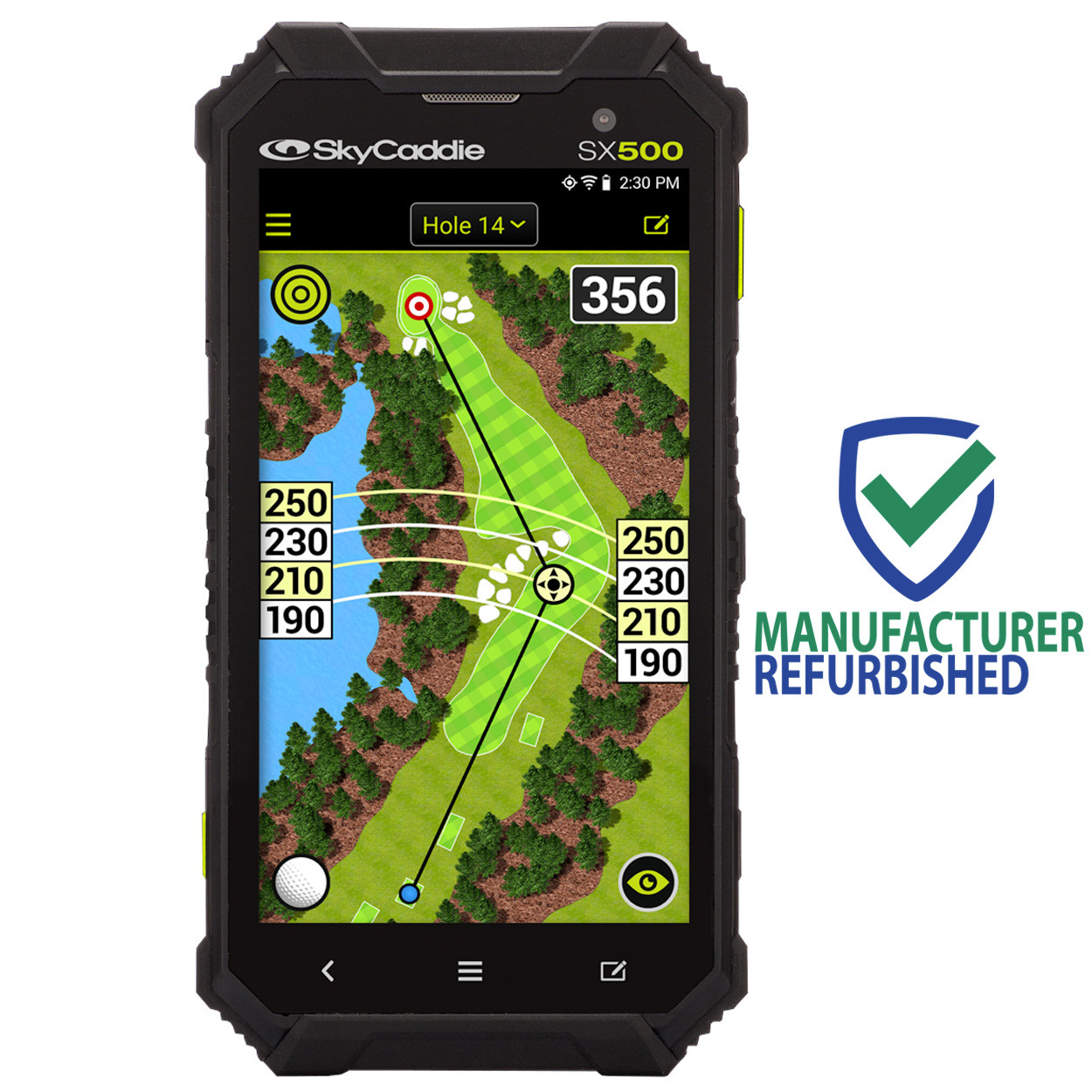 SkyGolf SkyCaddie SX500 Golf GPS Rangefinder, Manufacturer Refurbished