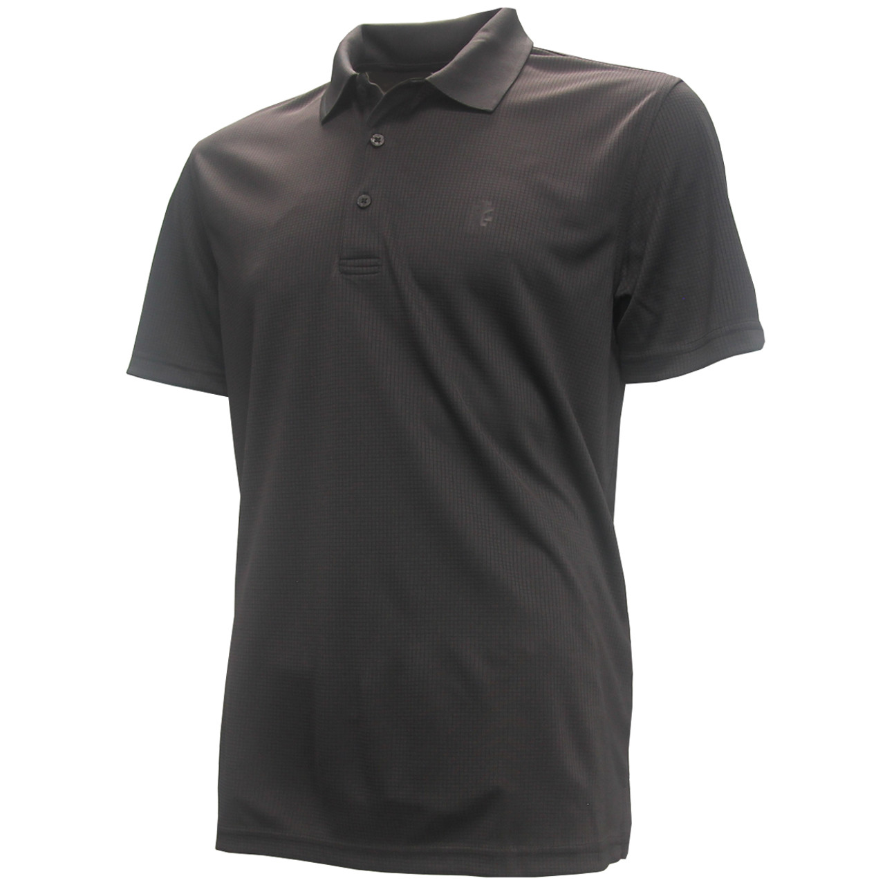 IZOD Golf Performance Grid Knit Polo Shirt - GolfEtail.com