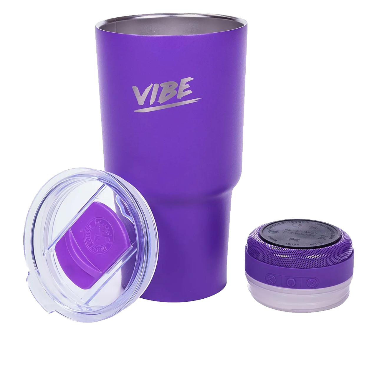 VIBE 28oz Tumbler  with PRO Speaker Attachment – Vibe Tumblers