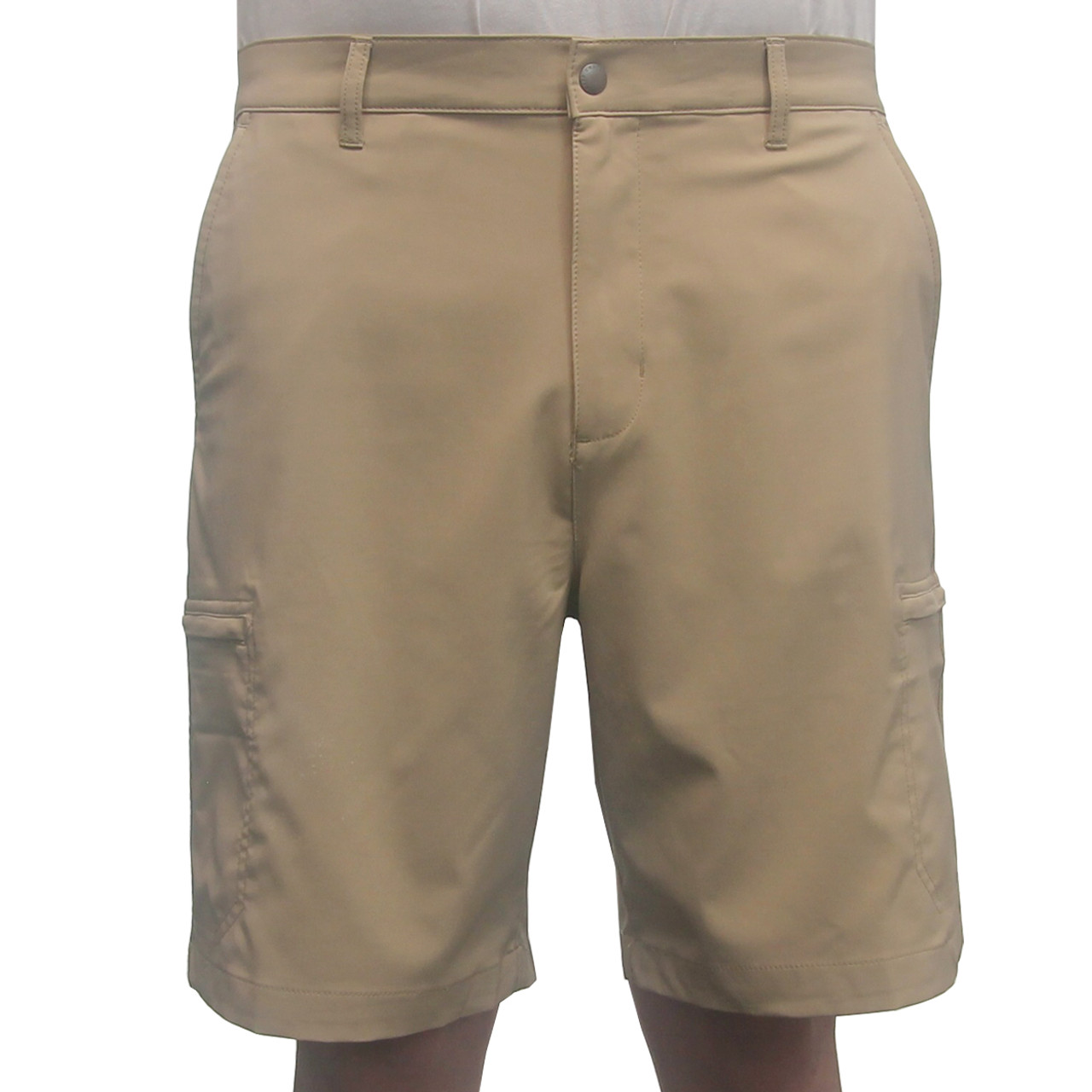 Chaps Men's Stretch Waistband Performance Cargo Shorts - GolfEtail.com