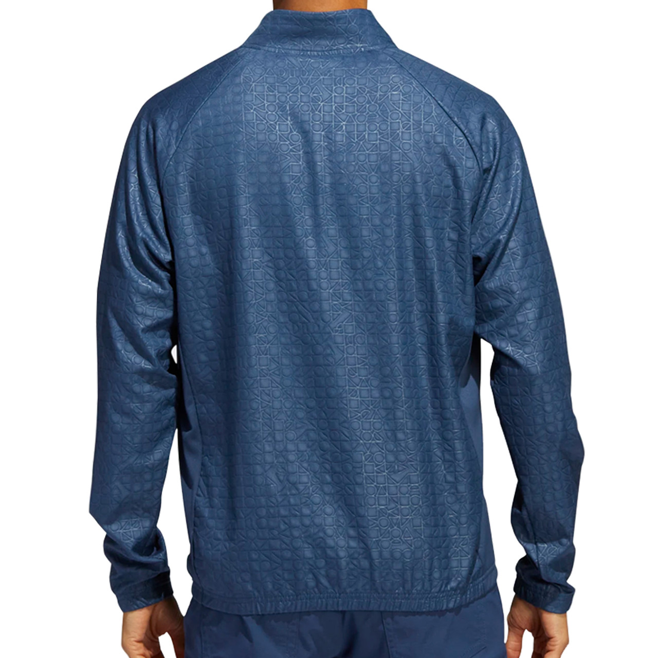 Adidas Golf Men's Debossed QuarterZip Pullover