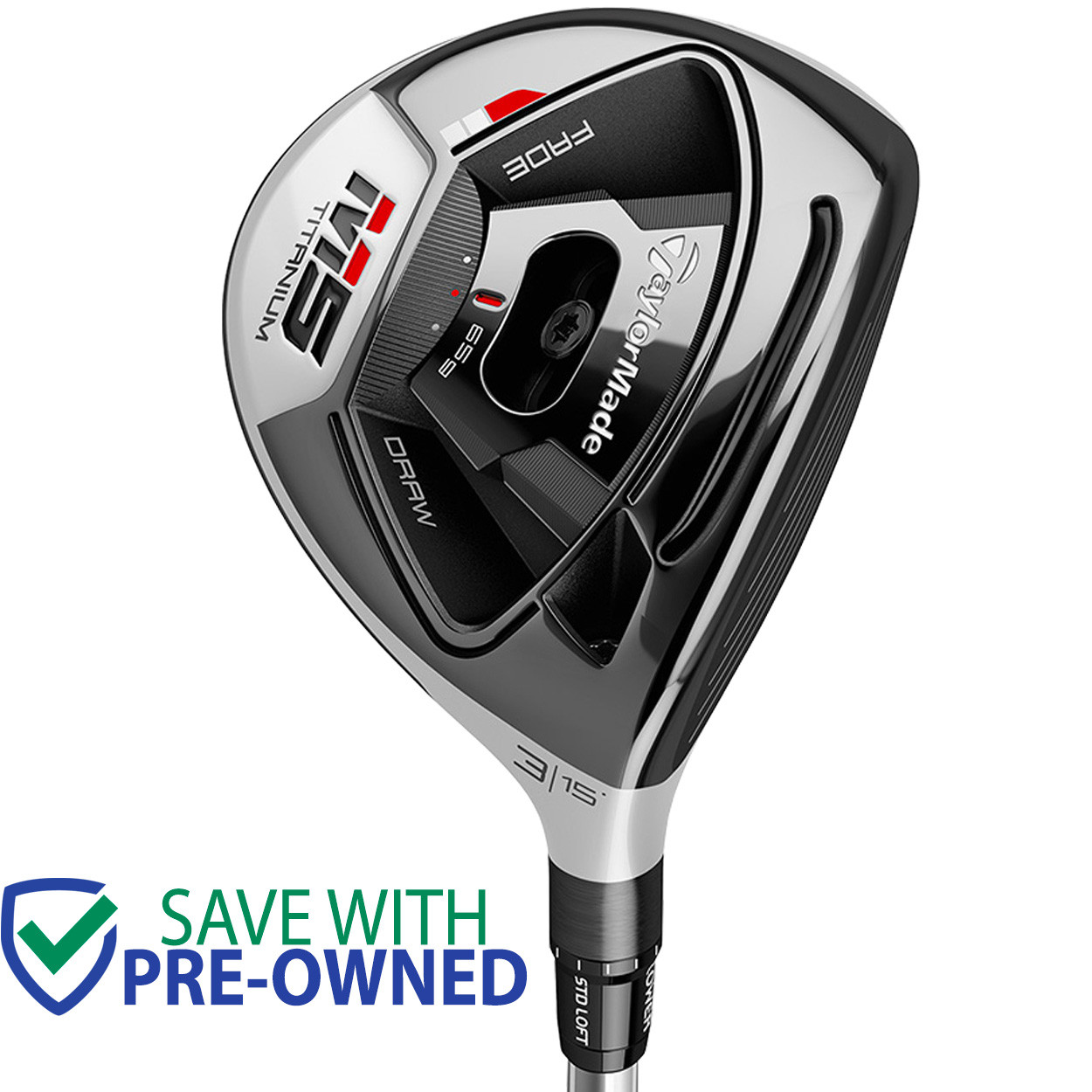 Tête De Bois Fairway TaylorMade M5 Rocket 3 – 14° – Droitier – Bon état