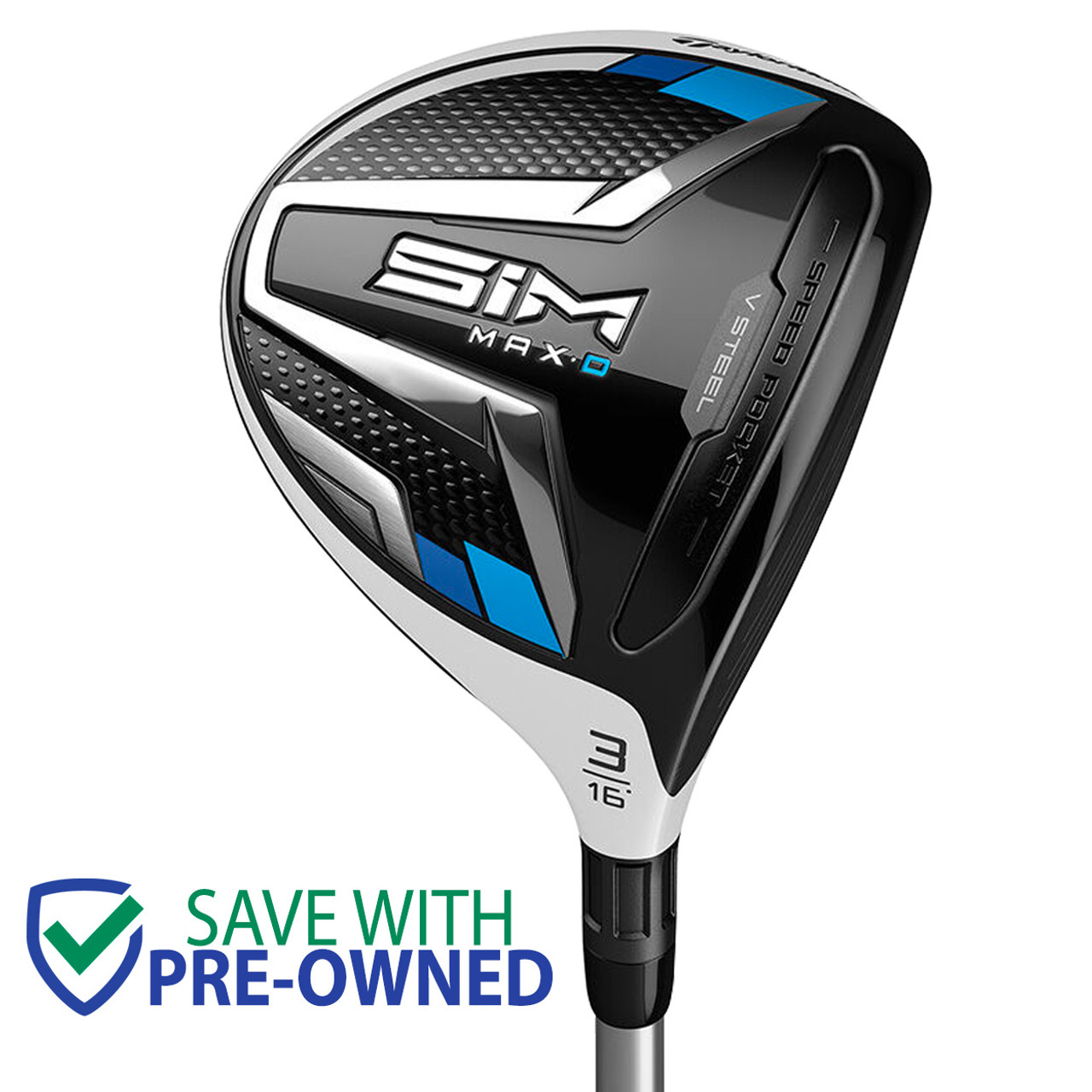 TaylorMade Golf SIM Max Draw Fairway Wood, Pre-Owned - GolfEtail.com