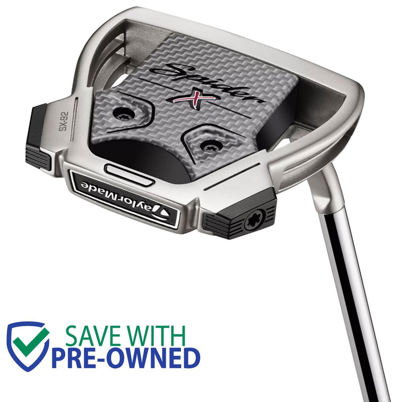TaylorMade Spider X Hydro Blast #9 Slant Neck Putter, Pre