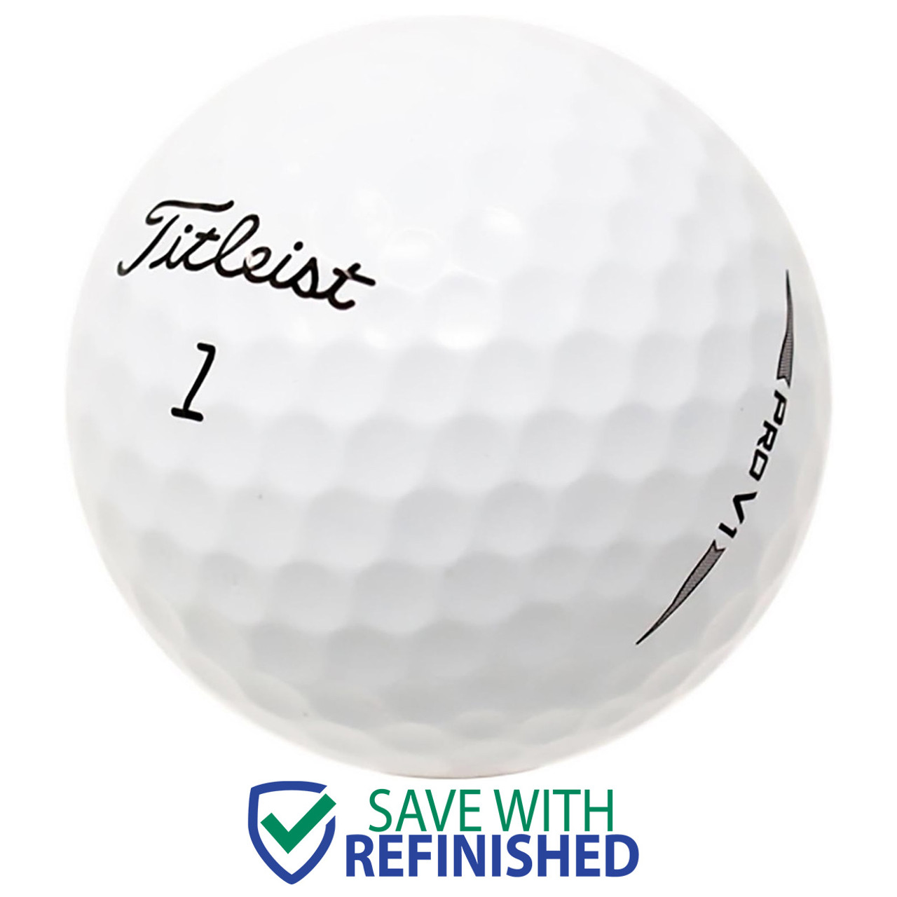 Titleist Pro V1 Golf Balls - Refinished / Mint (3 Dozen - 36 Balls)