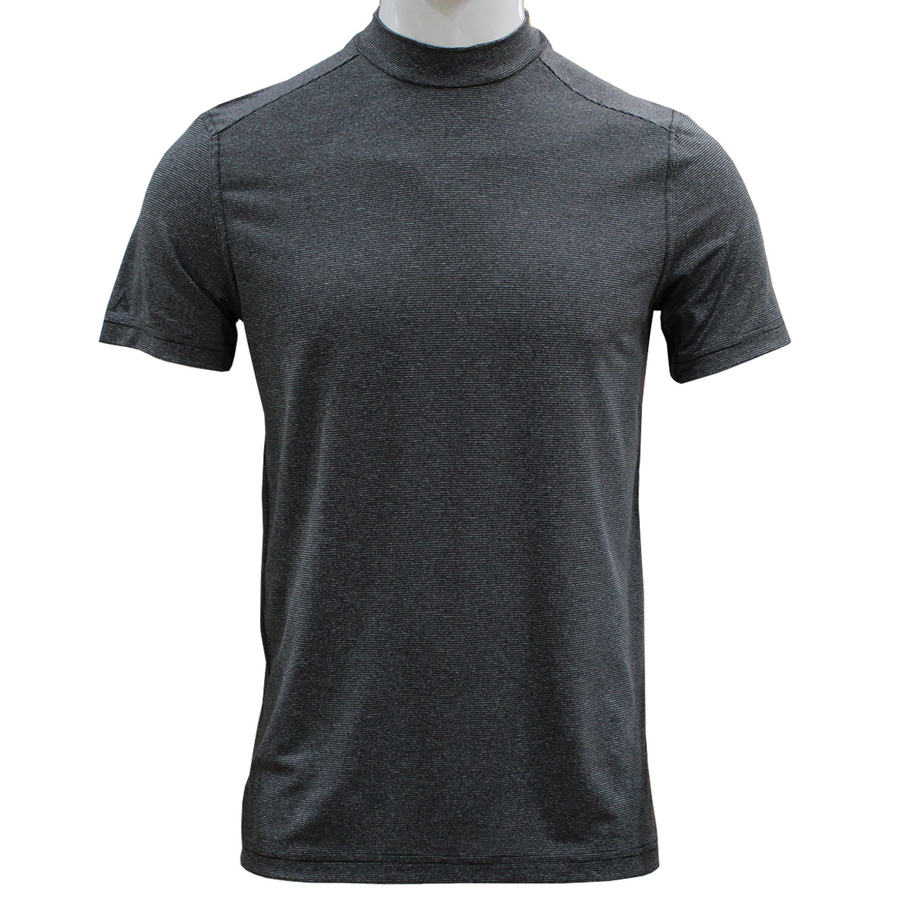 mock neck polo golf shirt