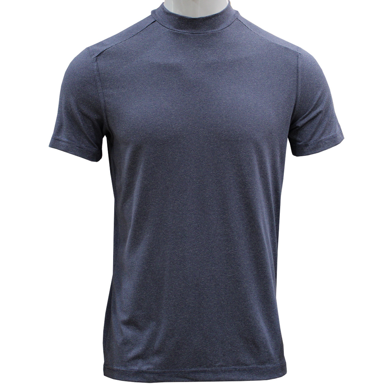 mock neck polo golf shirt