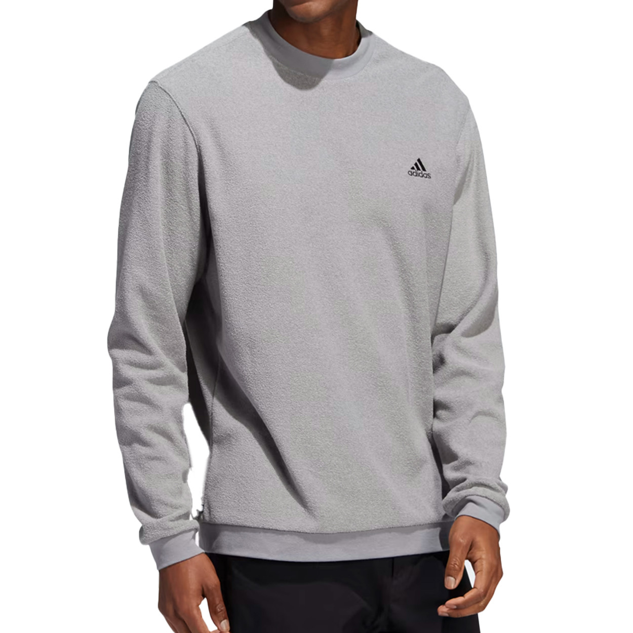 Adidas Golf Men's Core Crew Performance Pullover Sweatshirt
