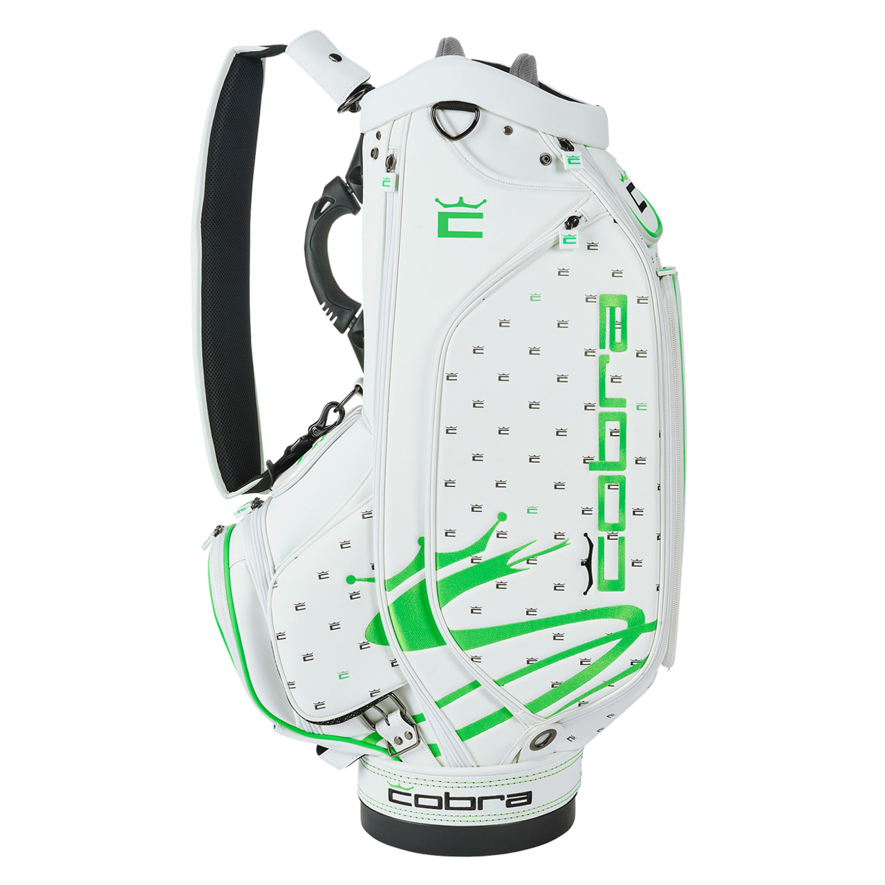 Cobra x Vessel Crown C Ditsy Limited Staff Bag, Bright White