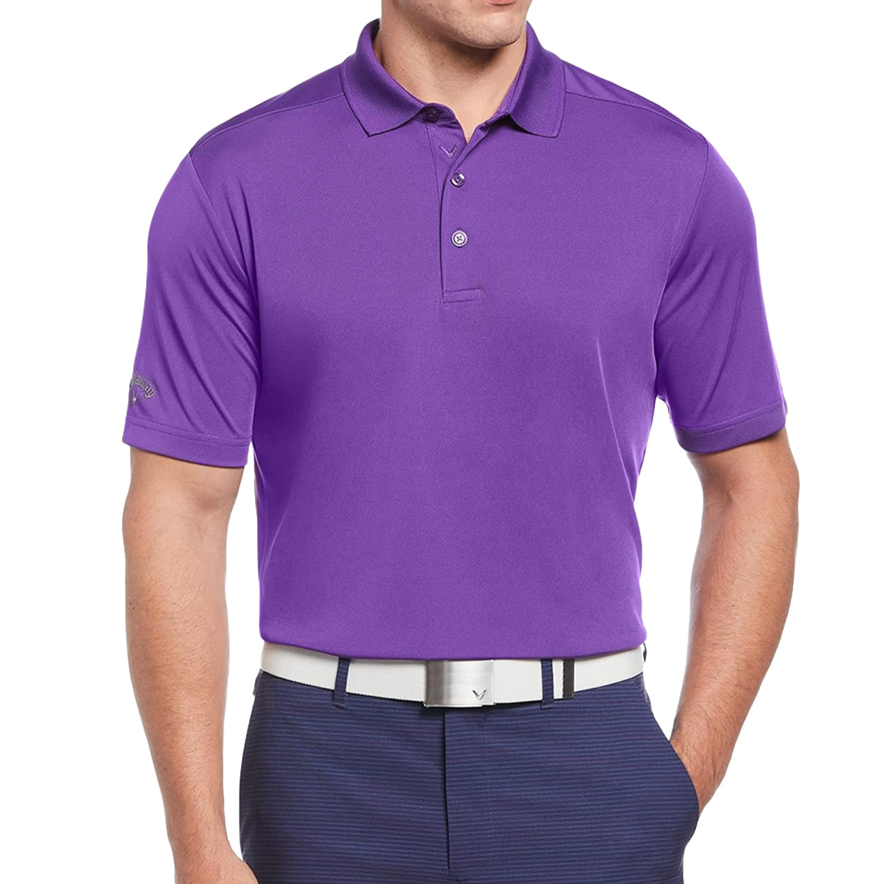 Callaway Golf Men's Performance Solid Shortsleeve Polo Shirt