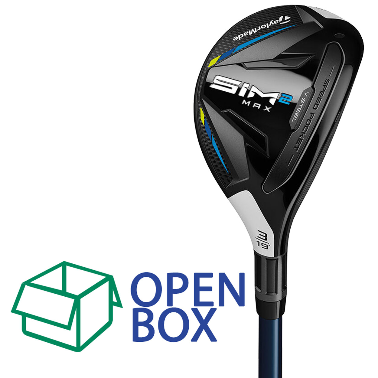 TaylorMade SIM2 Max Hybrid Utility Golf Club Open Box