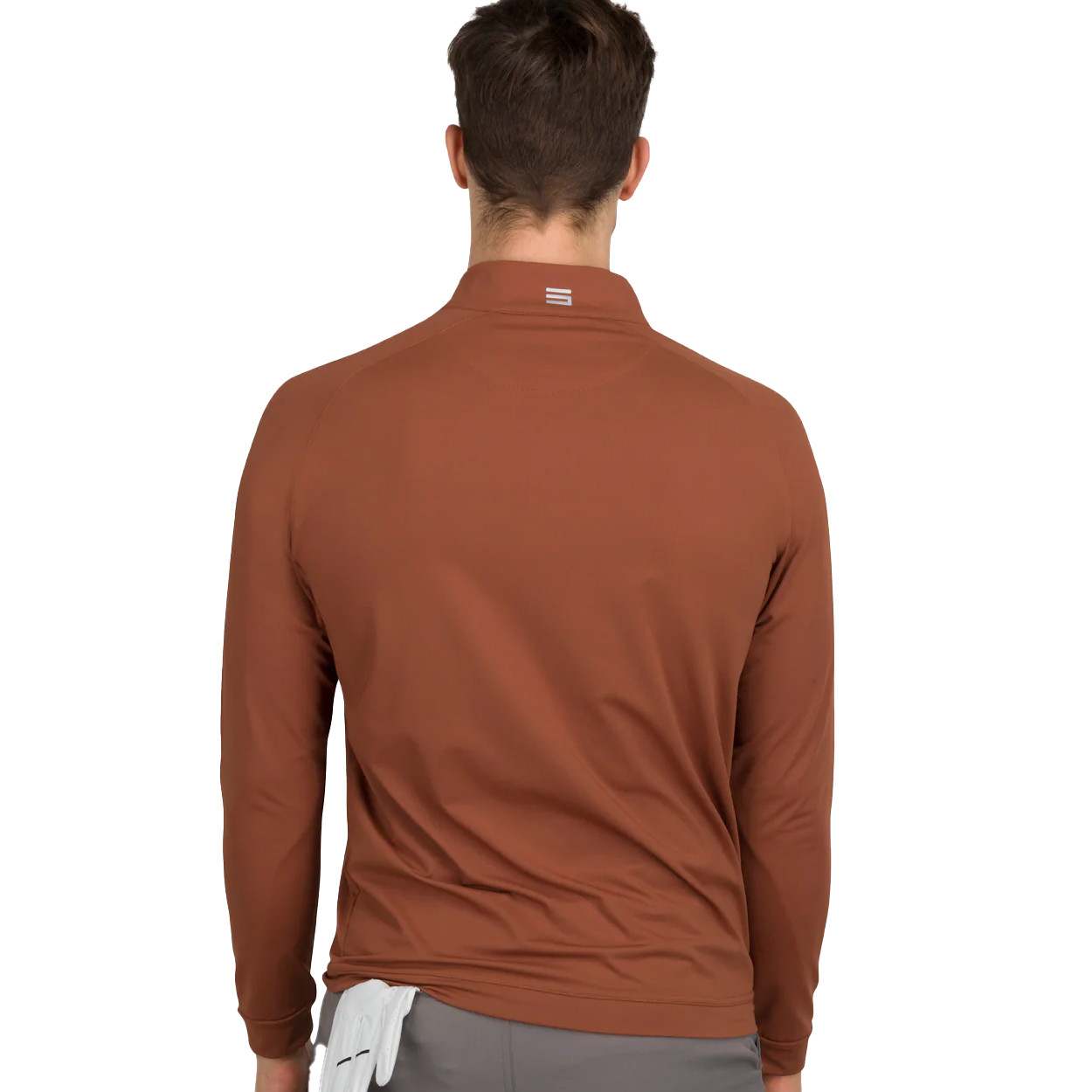 Terry Mid Layer 1/4 Zip Golf Pullover