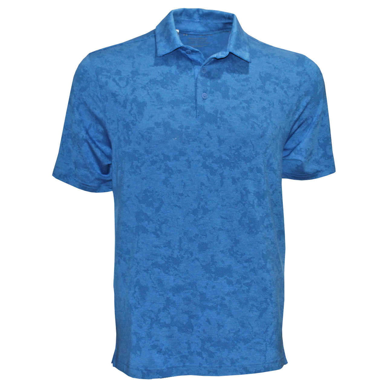FR2 GOLF polo shirt ブルー 半袖 Under Armour Playoff Line Dye Jacquard Golf Polo Shirt
