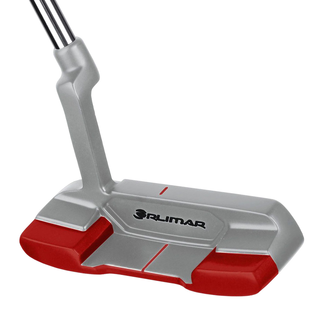 Tutter Red Orlimar Men's/Ladies F1 Blade Putter, Red/Silver - GolfEtail.com
