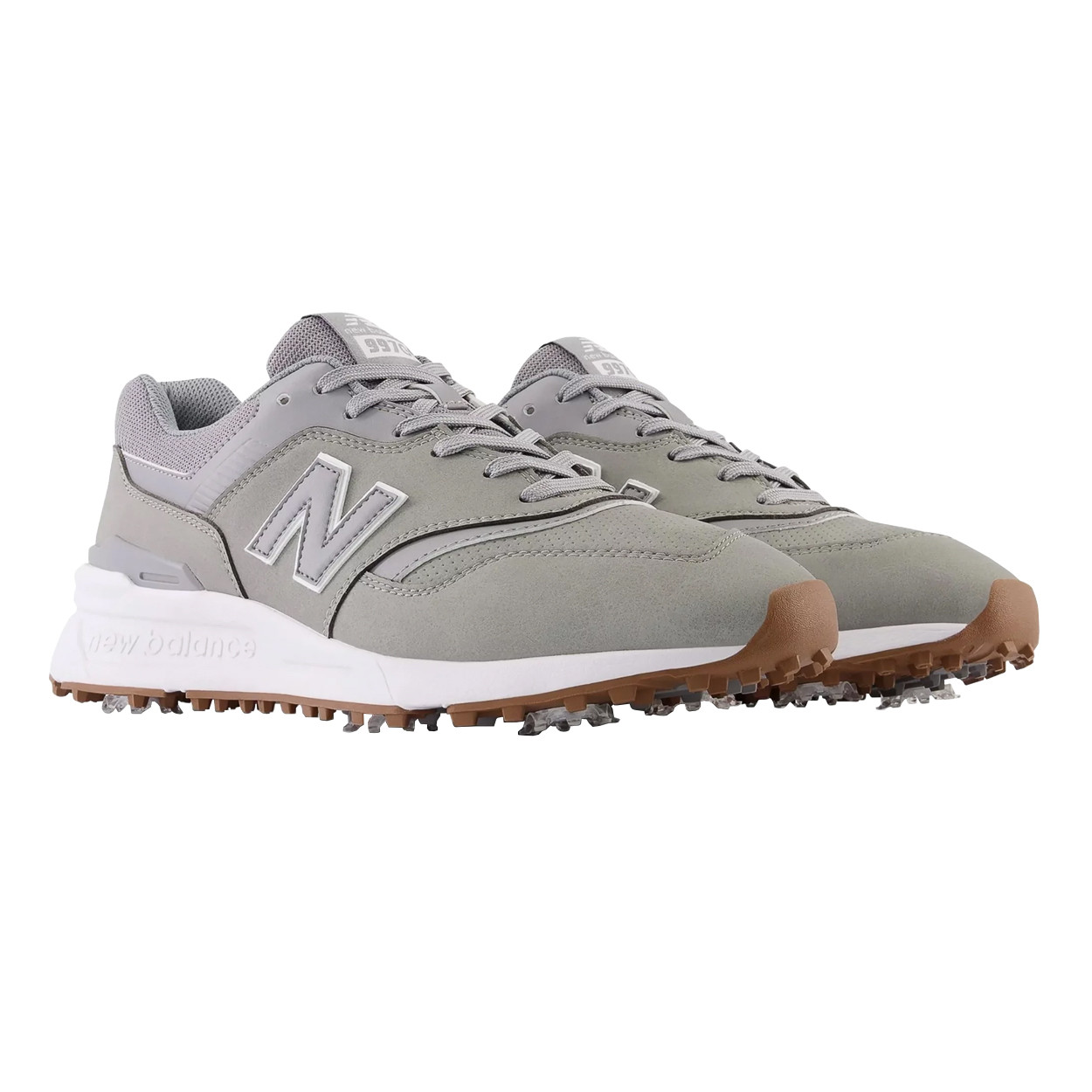 New Balance Men's NBG997 Waterproof Golf Shoes- Spiked, Stable