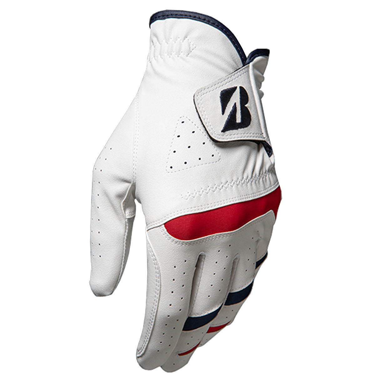 Bridgestone Men's Soft-Grip Hybrid Leather Golf Glove - GolfEtail.com