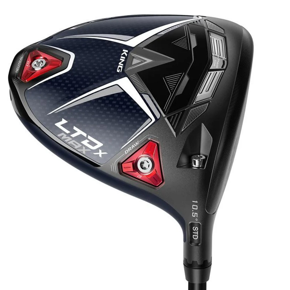 Cobra Golf LTDx Max Peacoat/Red Driver - GolfEtail.com
