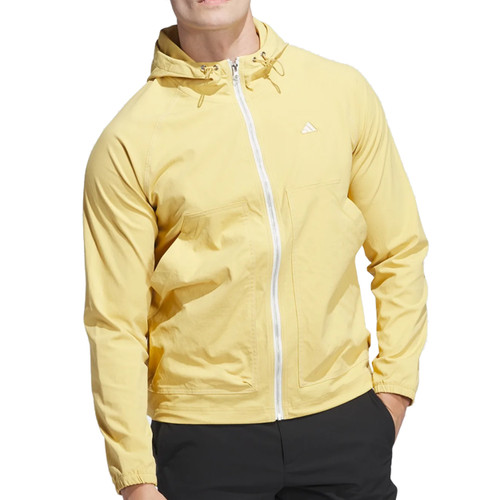 Adidas Golf Men's Go-To Utility DWR Full-Zip Hooded Jacket