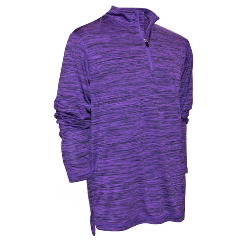 Top of the World 1/4-Zip Space Dye Lightweight Golf Pullover