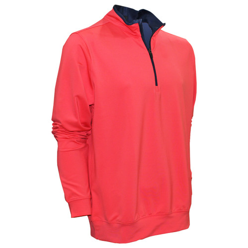Byron Nelson Golf Solid Performance 1/4-Zip Pullover Sweater