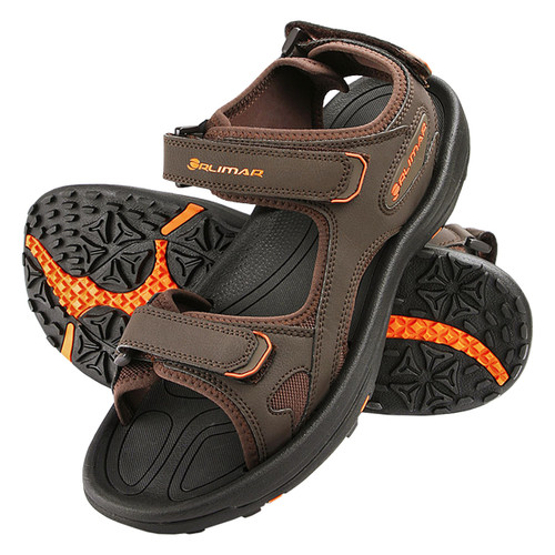 Orlimar Men's Hook and Loop Closure Spikeless Golf Sandal