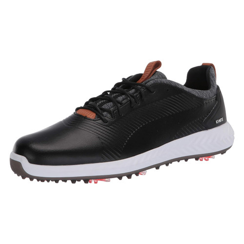 PUMA Men's Ignite Pwradapt 2.0 Leather Waterproof Golf Shoe