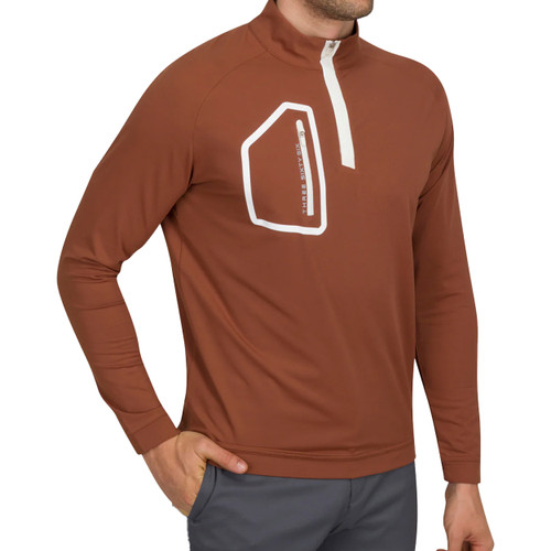 Three Sixty Six Men's DryFit 1/4-Zip Golf Pullover
