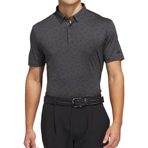 Adidas Men's Ultimate365 Novelty Golf Polo Shirt – Moisture-Wicking Performance Polo for Golf