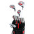 Precise Women's Standard GT-R 13 Piece Golf Set with Stand Bag