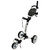 Axglo Trilite 3-Wheel Golf Push Cart,  Compact, Foldable & Lightweight