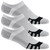 Adidas 3-Pack Tour360 No Show Golf Socks